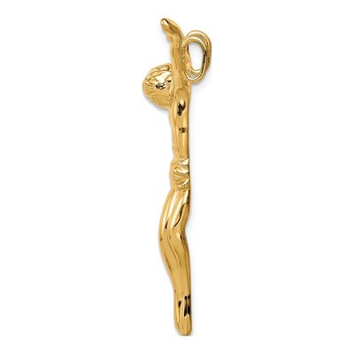 10K Yellow Gold Corpus Pendant – view 3
