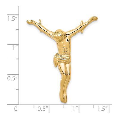 10K Yellow Gold Corpus Pendant – view 4
