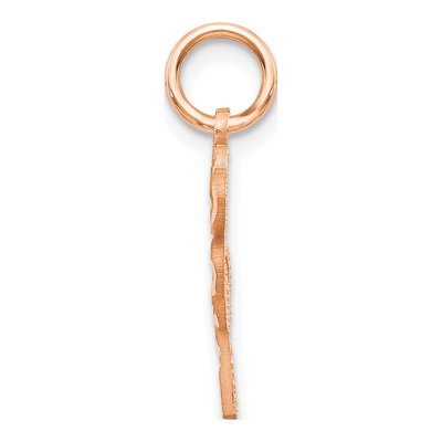 10K Rose Gold 4-Leaf Clover Pendant – view 3