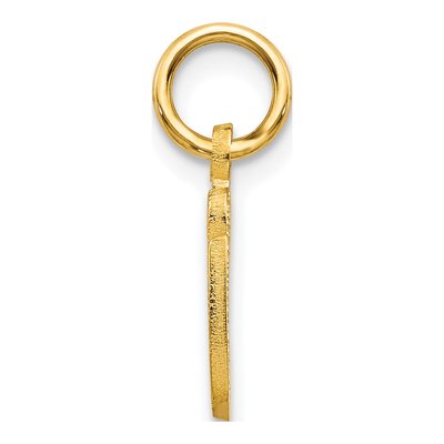10K Yellow Gold Script Initial G Charm – view 3
