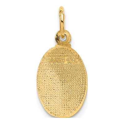 10K Yellow Gold St Christopher Pendant – view 5