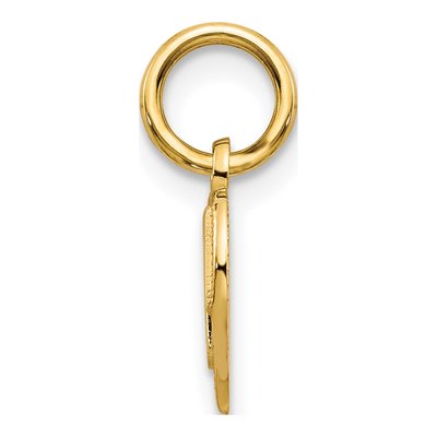 10K Yellow Gold MOM Heart Pendant – view 3
