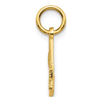 10K Yellow Gold MOM Number 1 Pendant – view 3