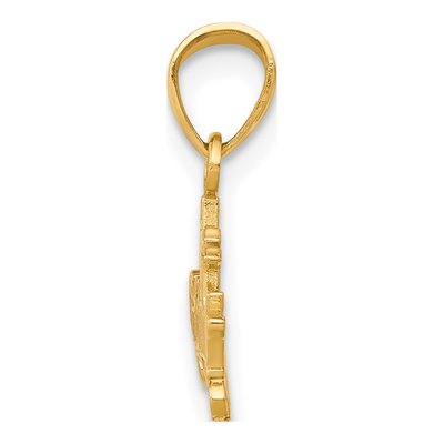 10K Yellow Gold Godmother Number 1 Charm – view 3