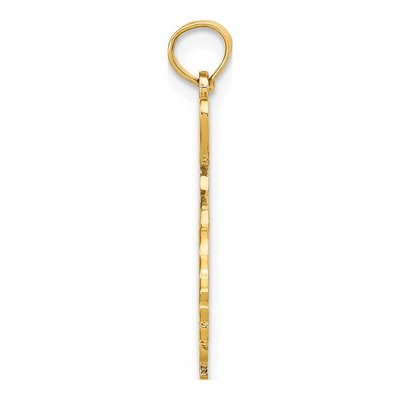 10K Yellow Gold I Heart Georgia Pendant – view 3