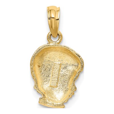 10K Yellow Gold Boy Head Pendant – view 5