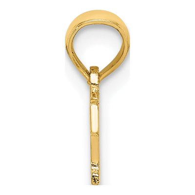 10K Yellow Gold BRAT Pendant – view 3