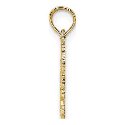 10K Yellow Gold I Heart to COOK Charm – view 3