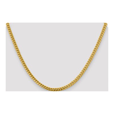 10K Yellow Gold 4.25mm Miami Cuban Chain – view 4