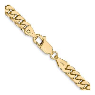 10K Yellow Gold 4.3mm Miami Cuban Chain – view 3