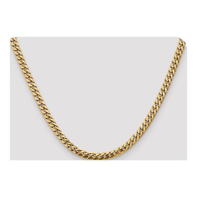 10K Yellow Gold 5mm Miami Cuban Chain – view 4