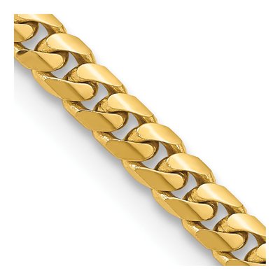 10K Yellow Gold 5mm Miami Cuban Chain