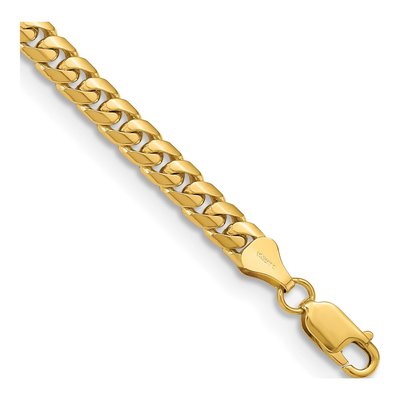 10K Yellow Gold 5.5mm Miami Cuban Chain Bracelet