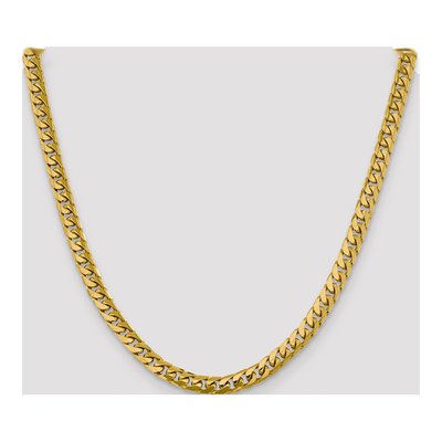 10K Yellow Gold 6.25mm Miami Cuban Chain – view 4