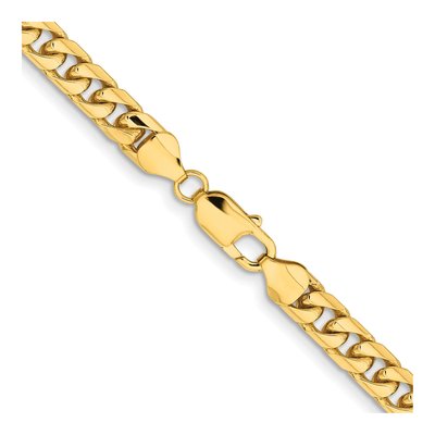 10K Yellow Gold 6.75mm Miami Cuban Chain – view 3