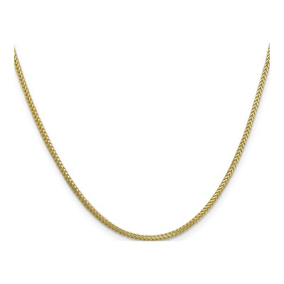 10K Yellow Gold 1.3mm Franco Chain – view 2