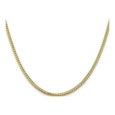 10K Yellow Gold 2mm Franco Chain – view 2