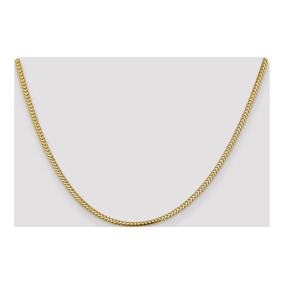 10K Yellow Gold 2.3mm Franco Chain – view 4
