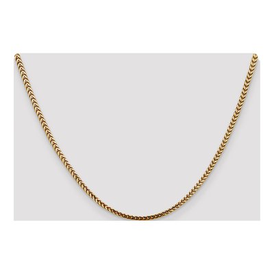 10K Yellow Gold 2.5mm Franco Chain – view 4