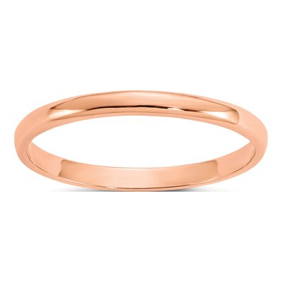 10K Rose Gold Baby Ring