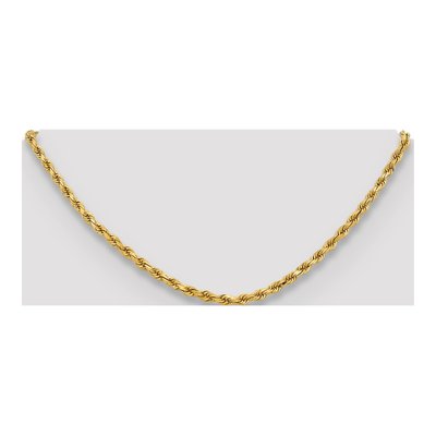 10K Yellow Gold 3.75mm Diamond-Cut Rope Chain – view 4