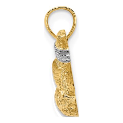 10K Yellow Gold Golf Club Ball Charm – view 3