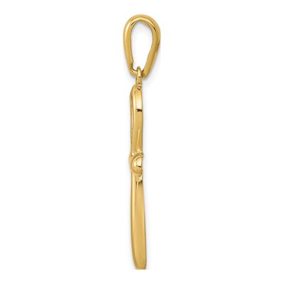 10K Yellow Gold Ankh Cross Pendant – view 3
