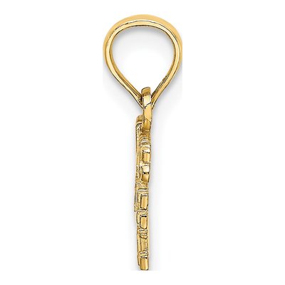 10K Yellow Gold Daddy's Little Girl Charm – view 3
