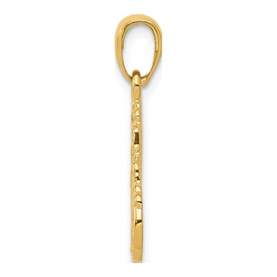 10K Yellow Gold Truck Cab Pendant – view 3