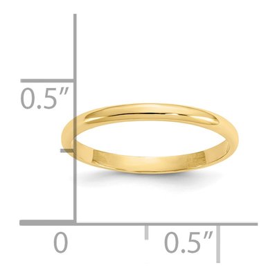 10K Yellow Gold Baby Ring – view 4