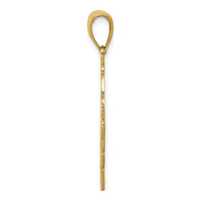 10K Yellow Gold Grandma Holder Pendant – view 3