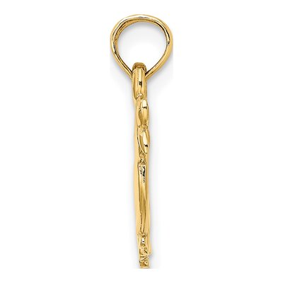 10K Yellow Gold Reversible Two Ducks Charm – view 3