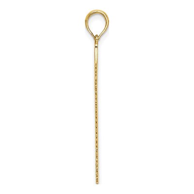 10K Yellow Gold Hand Saw Charm – view 3