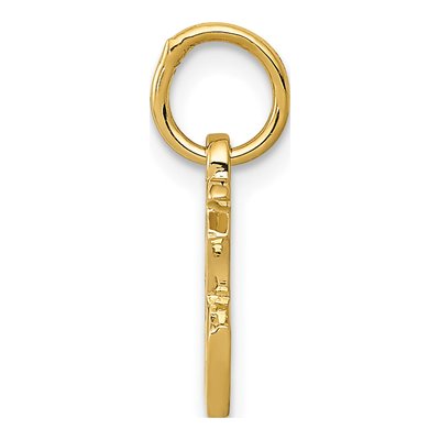 10K Yellow Gold Chinese Good Luck Pendant – view 3