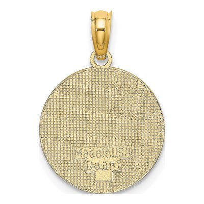 10K Yellow Gold Communion Cup Pendant – view 5
