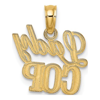 10K Yellow Gold COP Pendant – view 5
