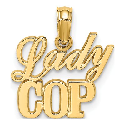 10K Yellow Gold COP Pendant