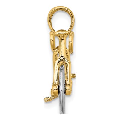 10K Yellow Gold Ten-Speed Bicycle Charm – view 3