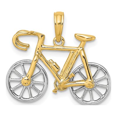 10K Yellow Gold Ten-Speed Bicycle Charm