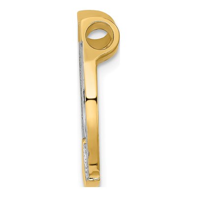 10K Yellow Gold Horseshoe Charm – view 3