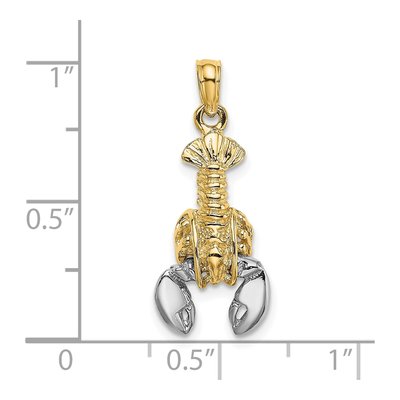 10K Yellow Gold Moveable Charm – view 4