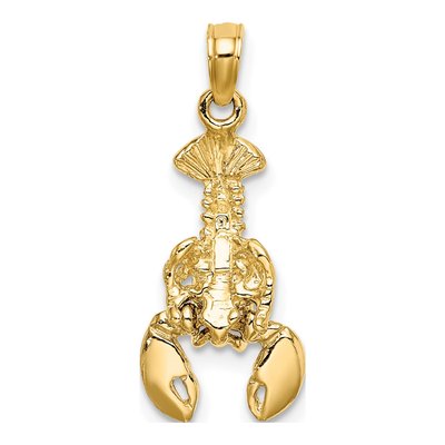 10K Yellow Gold Moveable Charm – view 5