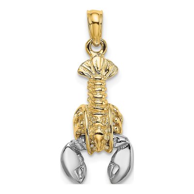 10K Yellow Gold Moveable Charm