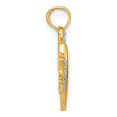 10K Yellow Gold Dragonfly Charm – view 3