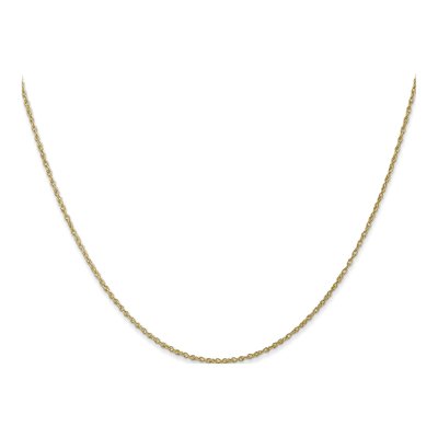 10K Yellow Gold 0.8mm Rope Chain – view 2