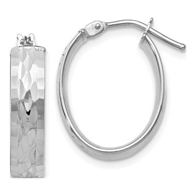 10K Yellow Gold Hoop Earrings
