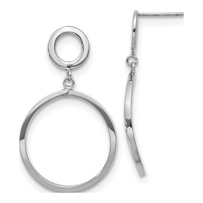 10K Yellow Gold Dangle Earrings
