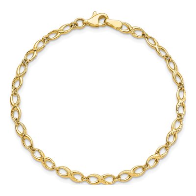 10K Yellow Gold Bracelet – view 4