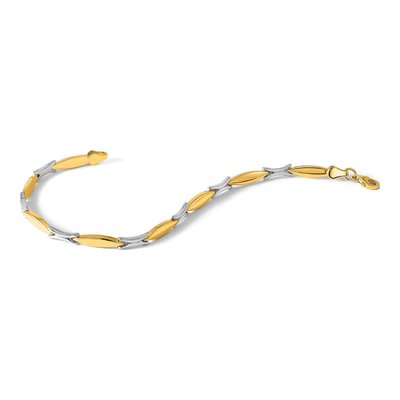 10K Two-Tone Gold Bracelet – view 7