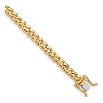 10K Yellow Gold 5.7mm Miami Cuban Chain Bracelet